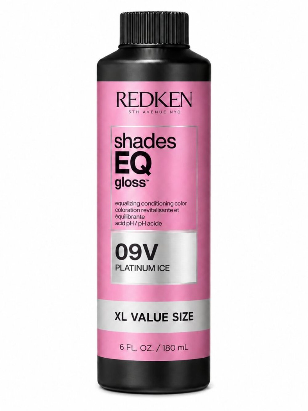 Redken Shades EQ Gloss XL Platinum Ice 09V Toner 6 oz – Color Only